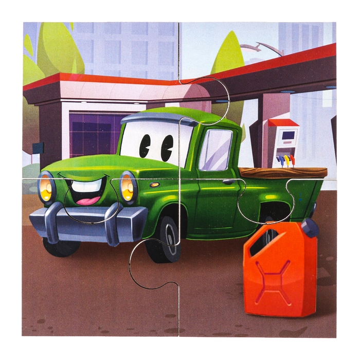 Пазлы &laquo;Машинки&raquo;