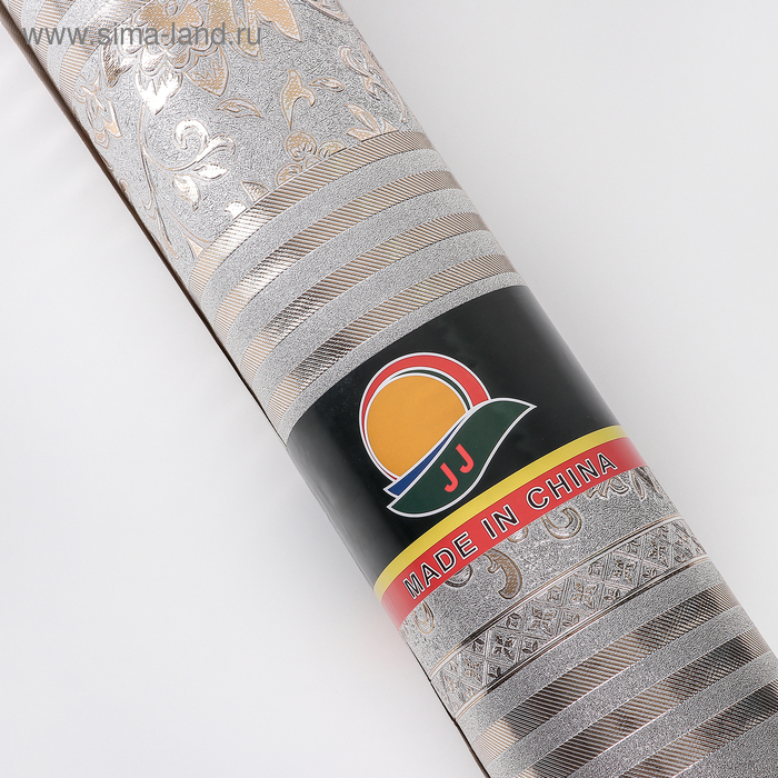 Клеёнка на стол &laquo;Винтаж&raquo;, на тканевой основе, ширина 137 см, рулон 20 метров, цвет золотой