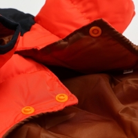 Комбинезон "Умка", размер 10 (ДС 25 см, ОГ 34 см, ОШ 24 см), чёрно-оранжевый Комбинезон "Умка", размер 10 (ДС 25 см, ОГ 34 см, ОШ 24 см), чёрно-оранжевый