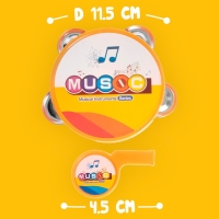 Набор музыкальных инструментов «Оркестр», 4 предмета Набор музыкальных инструментов «Оркестр», 4 предмета