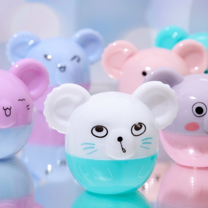 Бальзам для губ «Мышка», микс цветов и ароматов Бальзам для губ «Мышка», микс цветов и ароматов