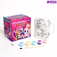 Кружка для росписи красками &laquo;Волшебные единороги&raquo;