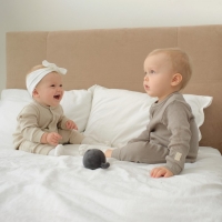 Комбинезон Крошка Я, BASIC LINE, рост 74-80 см, цвет молочный