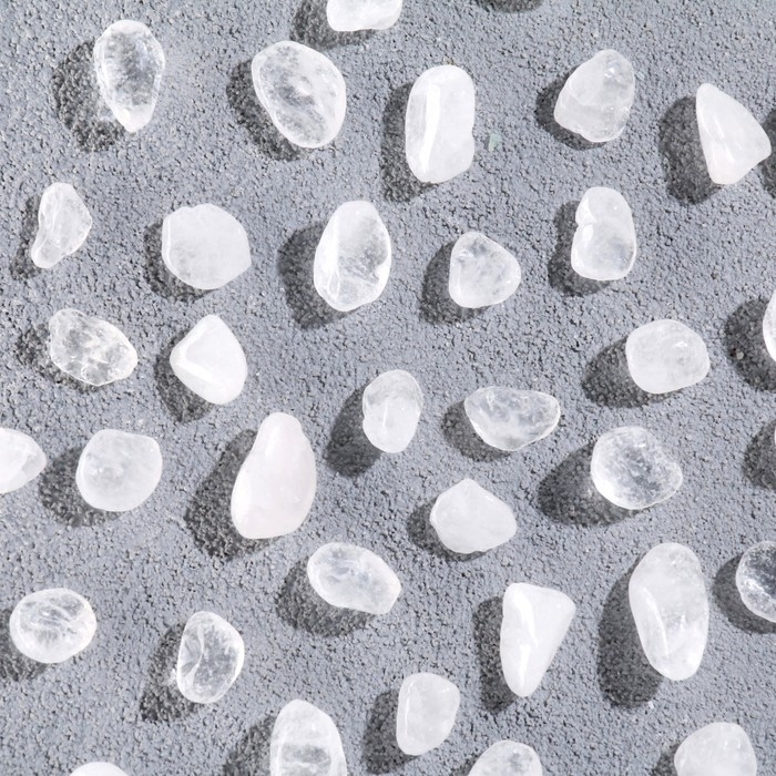 Набор для творчества Набор для творчества "Кварц белый", галтовка, фракция 0,7-0,9 см, 100 гр
