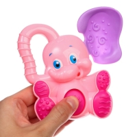 Погремушка - пищалка «Слоник», с эластичными элементами, цвет МИКС, Крошка Я Погремушка - пищалка «Слоник», с эластичными элементами, цвет МИКС, Крошка Я