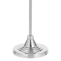 Флагшток настольный с двумя флажками 21 х 14 см, круг 6.5 х 3.5 см, 30 х 35 см, серебро