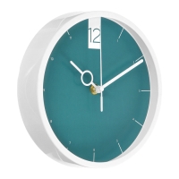 Часы настенные интерьерные "Классика", d-20 см, бесшумные, бирюзовые Часы настенные интерьерные "Классика", d-20 см, бесшумные, бирюзовые