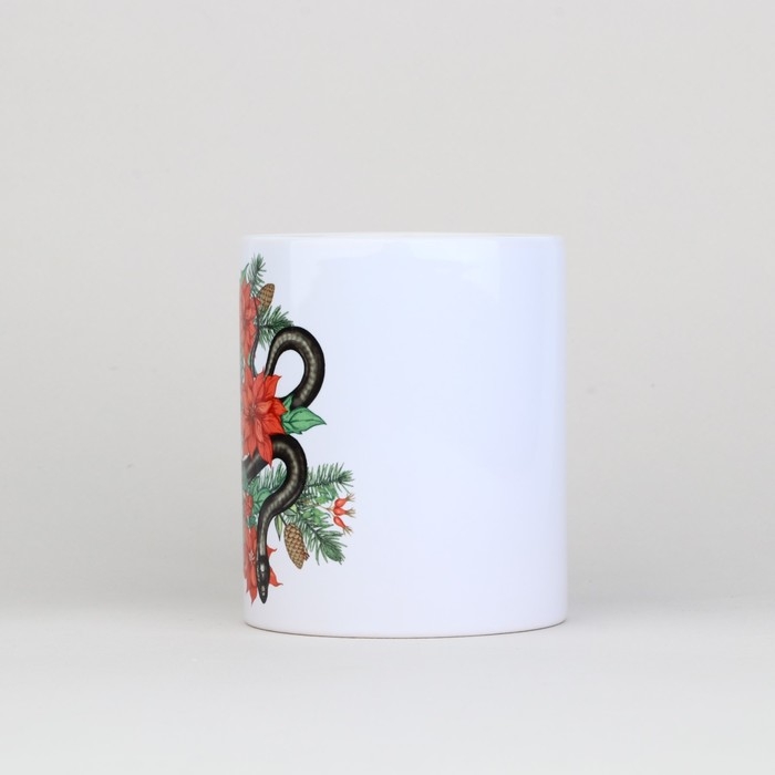 Новый год. Кружка белая керамическая &laquo;Мечтай&raquo;, 320 мл