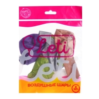 Шар латексный 12" &laquo;Хром&raquo;, металл, набор 5 шт., цвета МИКС