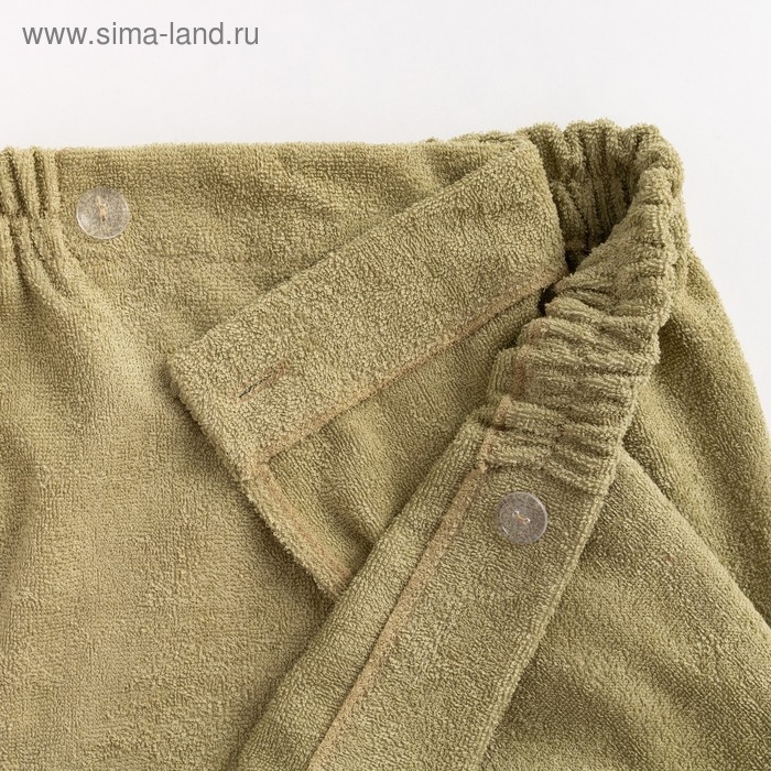 Килт(юбка) муж. махр. карман арт:КМ02, 70х150 олива, 300г/м, хл100%