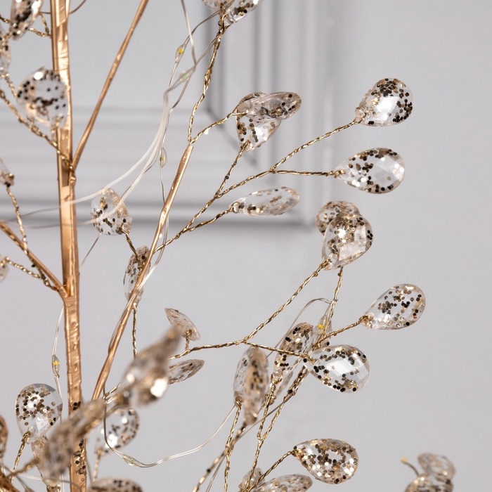 Фигура светодиодная Фигура светодиодная "Застывшие кристаллы" 55x30x3 см, 20 LED, CR2032x2 (в компл.), Т/БЕЛЫЙ 1048785