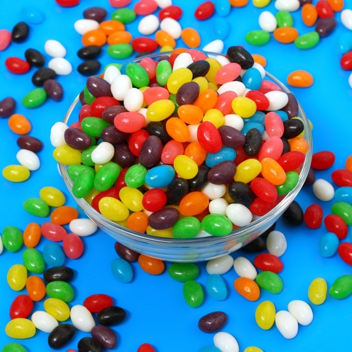 Мармелад желейный "Бобы желе с лакричным вкусом", 1 кг