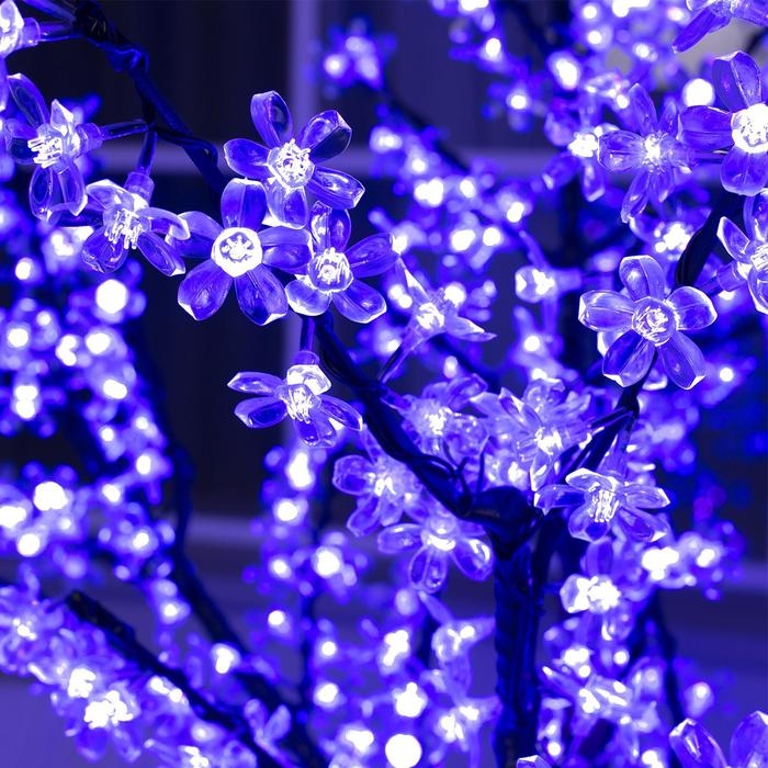 Светодиодное дерево «Сакура» 1.8 м, 768 LED, постоянное свечение, 220 В, свечение мульти (RGB) Светодиодное дерево «Сакура» 1.8 м, 768 LED, постоянное свечение, 220 В, свечение мульти (RGB)