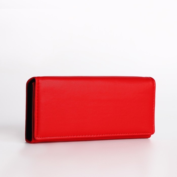 Кошелёк женский на магните, цвет красный Кошелёк женский на магните, цвет красный