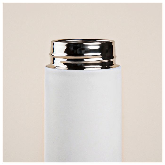 Термос с термометром Sima-Land Home, 500 мл, цвет белый Термос с термометром Sima-Land Home, 500 мл, цвет белый