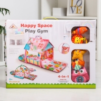 Развивающий коврик &laquo;Тропинка к дому&raquo;, с дугами, 73х73х0,5