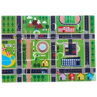 Светофор с игровым полем &laquo;Изучаем ПДД&raquo;, световые эффекты, русский чип, Синий трактор