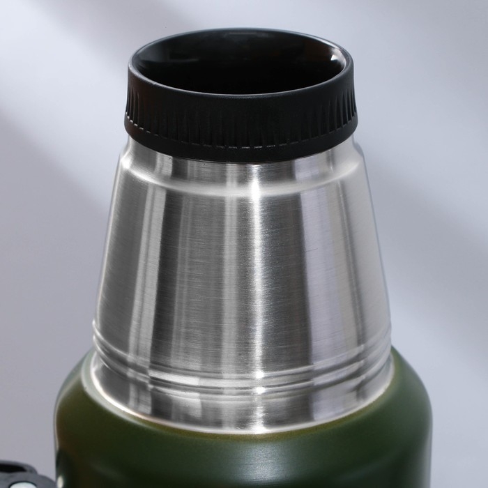 Термос «Покорять», 1.2 л, зеленый, сохраняет тепло 16-18 ч Термос «Покорять», 1.2 л, зеленый, сохраняет тепло 16-18 ч