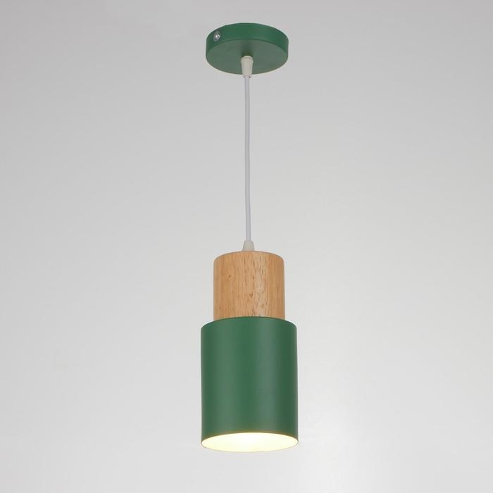 Светильник BayerLux "Стакан" 1хЕ27 40Вт зеленый 10х10х19,8 см