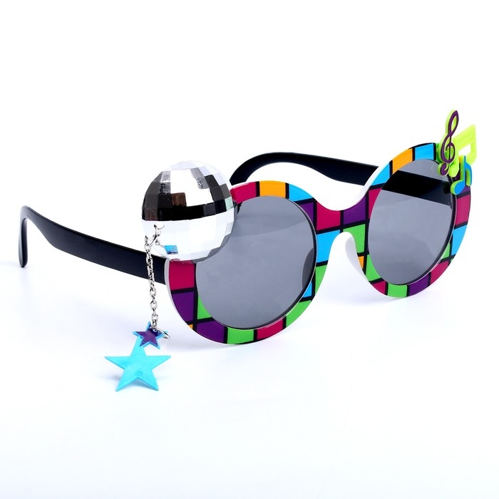 Карнавальные очки &laquo;Дискотека&raquo;