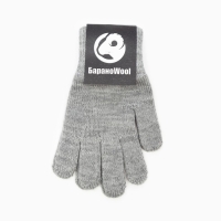 Перчатки одинарные детские, цвет светло-серый, размер 14 (7-9 лет) Перчатки одинарные детские, цвет светло-серый, размер 14 (7-9 лет)