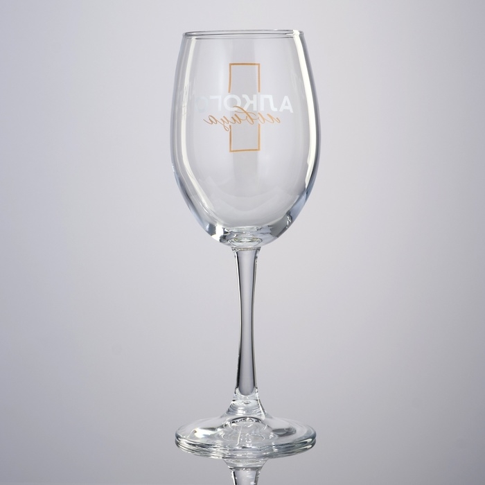 Бокал для вина &laquo;Алкогольвица&raquo;, 360 мл