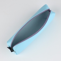 Пенал школьный из искусственной кожи &laquo;1 сентября: Мятный&raquo; , 19 х 8 х 3 см