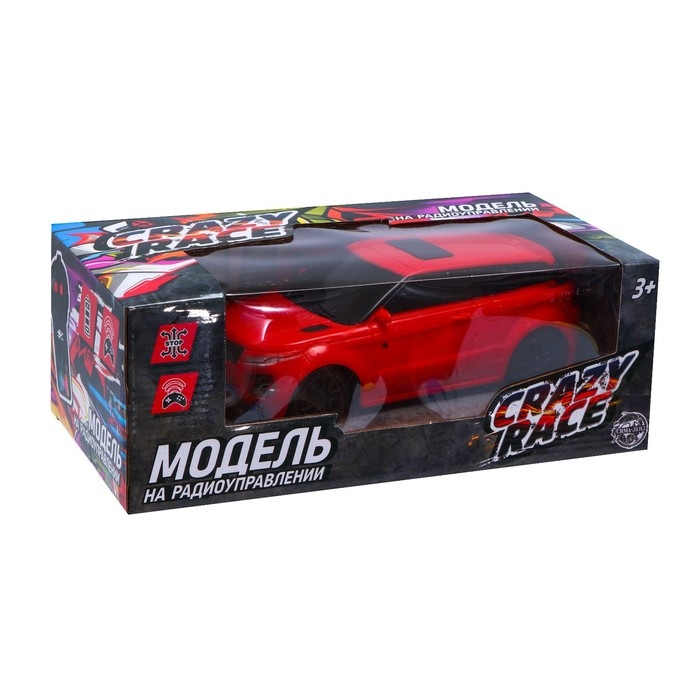 Машина радиоуправляемая «Эвог», работает от батареек, масштаб 1:22, цвет красный Машина радиоуправляемая «Эвог», работает от батареек, масштаб 1:22, цвет красный
