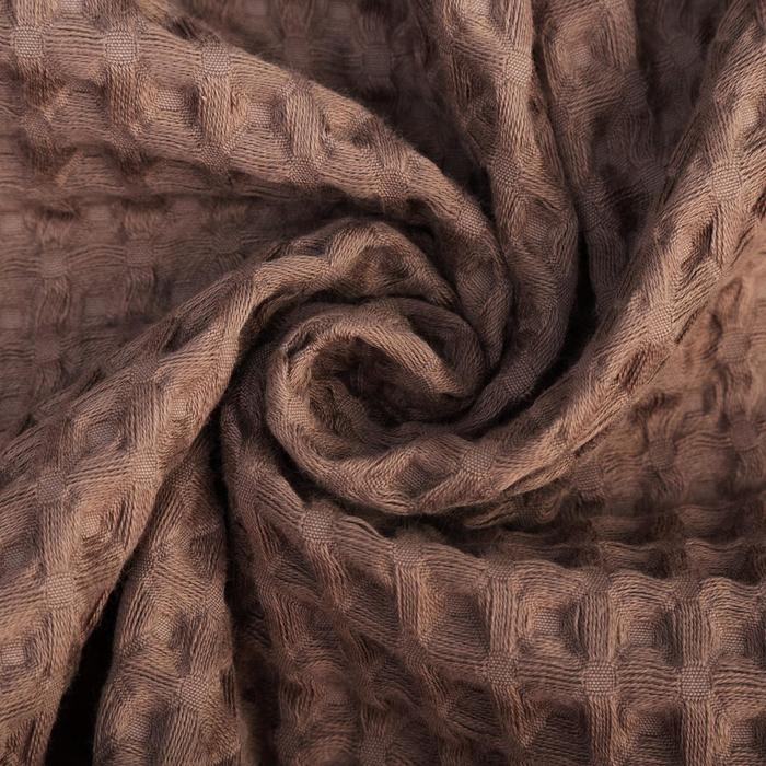 Парео вафельное банное Этель &laquo;Boho&raquo; 80*145 см. цв. мокко, 100% хл, 290 г/м2