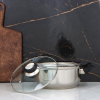 Кастрюля, 1.9 л, d=18 см, капсульное дно, индукция Кастрюля, 1.9 л, d=18 см, капсульное дно, индукция