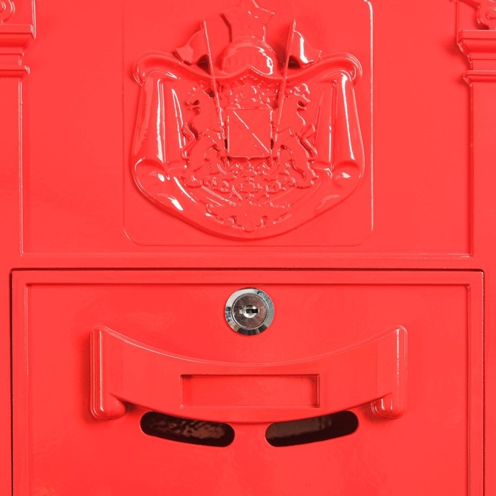 Ящик почтовый №4010, Красный Ящик почтовый №4010, Красный