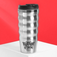 Термостакан &laquo;Сделан из стали&raquo;, 450 мл