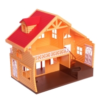 Дом-дача для зверей, с мебелью и аксессуарами Дом-дача для зверей, с мебелью и аксессуарами