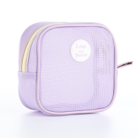 Косметичка на молнии, цвет сиреневый Косметичка на молнии, цвет сиреневый