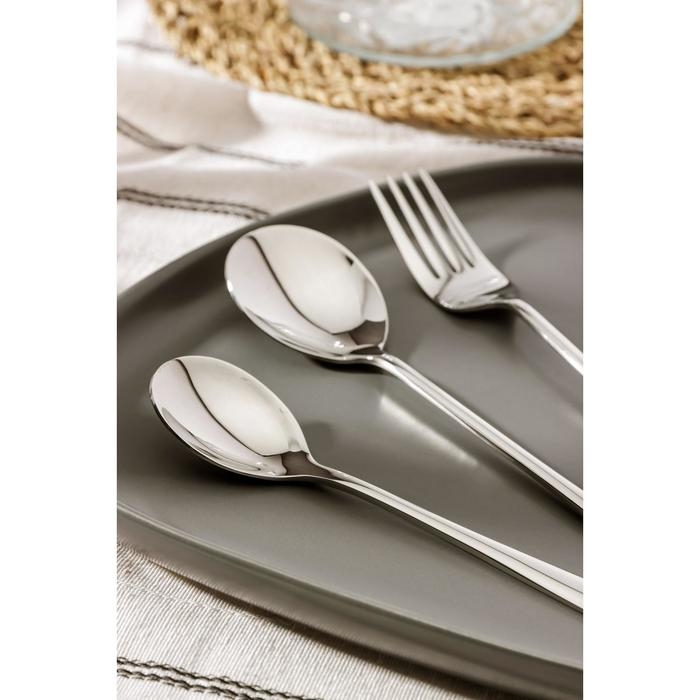 Столовые приборы из нержавеющей стали Magistro &laquo;Дина&raquo;, 4 предмета, цвет серебряный