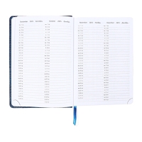 Ежедневник датированный 2025 года, A5 168 листов, Attomex. Croco, твердая обложка кожзам с поролоном, перефото, ляссе, блок 70, синий Ежедневник датированный 2025 года, A5 168 листов, Attomex. Croco, твердая обложка кожзам с поролоном, перефото, ляссе, блок 70, синий