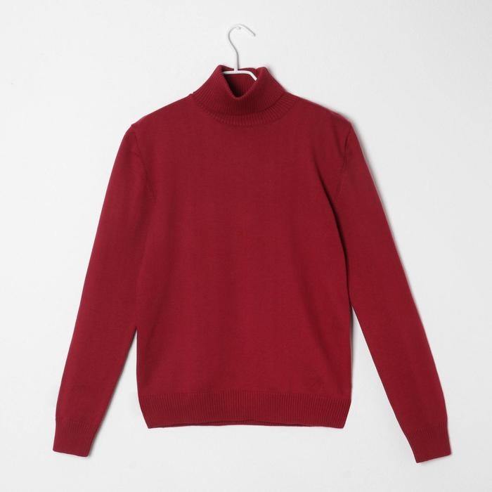 Джемпер мужской SL, 48, бордовый Джемпер мужской SL, 48, бордовый