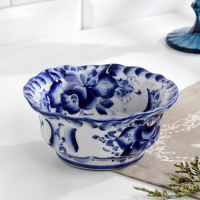 Набор салатников, 3 шт, 300 мл, 800 мл, 1300 мл , гжель Набор салатников, 3 шт, 300 мл, 800 мл, 1300 мл , гжель