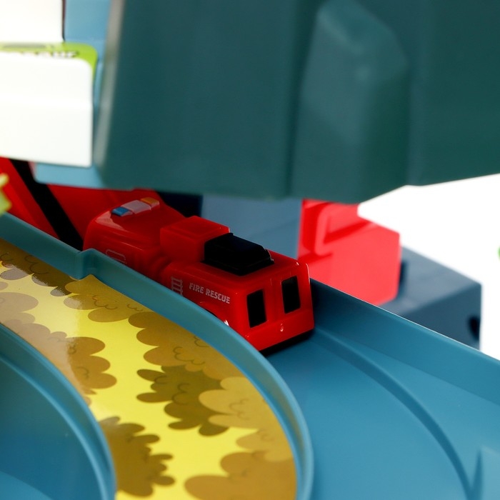 Автотрек «Динозавр», звуковые эффекты, эффект дыма Автотрек «Динозавр», звуковые эффекты, эффект дыма