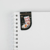 Новый год. Закладки для книг магнитные &laquo;С Новым годом&raquo;, 4 шт мини