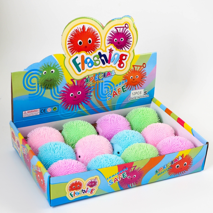 Ёжка «Ёжик» световой, цвета МИКС Ёжка «Ёжик» световой, цвета МИКС