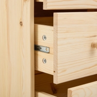 Комод RAST 4, 62х30х90, Массив сосны Комод RAST 4, 62х30х90, Массив сосны