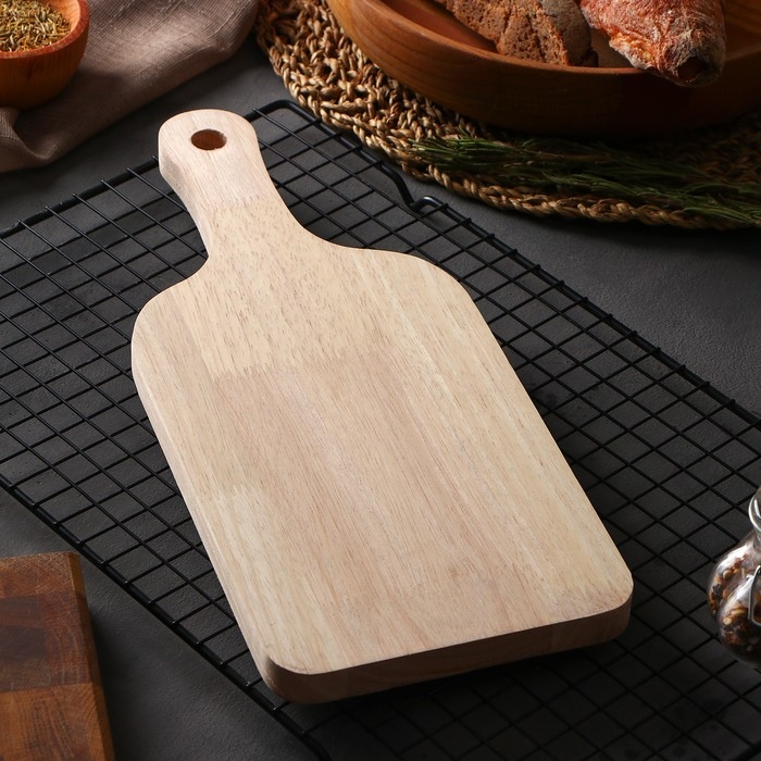 Доска для подачи Magistro &laquo;Дубрава&raquo;, 34&times;14&times;1,5 см, дуб