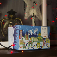 Гирлянда &laquo;Бахрома&raquo; 4 &times; 0.6 м, IP44, тёмная нить, 180 LED, свечение красное, 8 режимов, 220 В