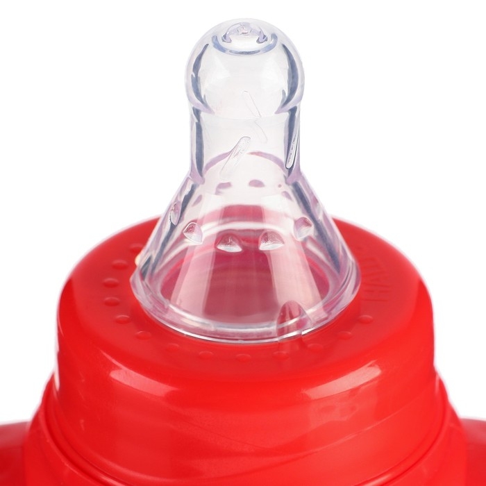 Подарочный набор новогодний &laquo;Наше счастье&raquo;: бутылочка для кормления 150 мл. + пустышка силикон ортодонтическая, Крошка Я