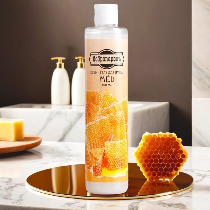 Гель для душа Гель для душа "Мед" 400 мл Добропаровъ