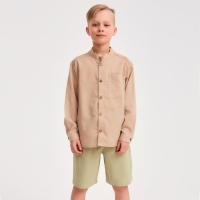 Шорты-бермуды детские MINAKU: Cotton collection цвет зелёный, рост 122 Шорты-бермуды детские MINAKU: Cotton collection цвет зелёный, рост 122