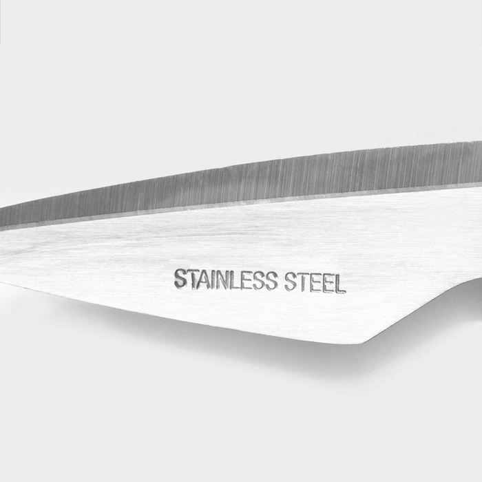 Ножницы кухонные Доляна &laquo;Ринго&raquo;, цвет белый