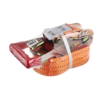 Стяжка груза TORSO с механизмом 230 мм, ширина ленты 50 мм, нагрузка 5/10 т, длина 6 м Стяжка груза TORSO с механизмом 230 мм, ширина ленты 50 мм, нагрузка 5/10 т, длина 6 м