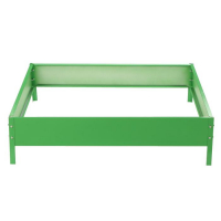 Клумба оцинкованная, 100 × 100 × 15 см, зелёная, «Квадро», Greengo Клумба оцинкованная, 100 × 100 × 15 см, зелёная, «Квадро», Greengo